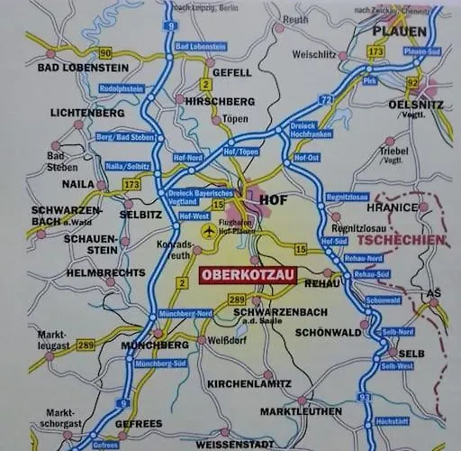 -alirina- Ferienwohnung, 2 Schlafzimmer, Parkplatz Lejlighed Oberkotzau